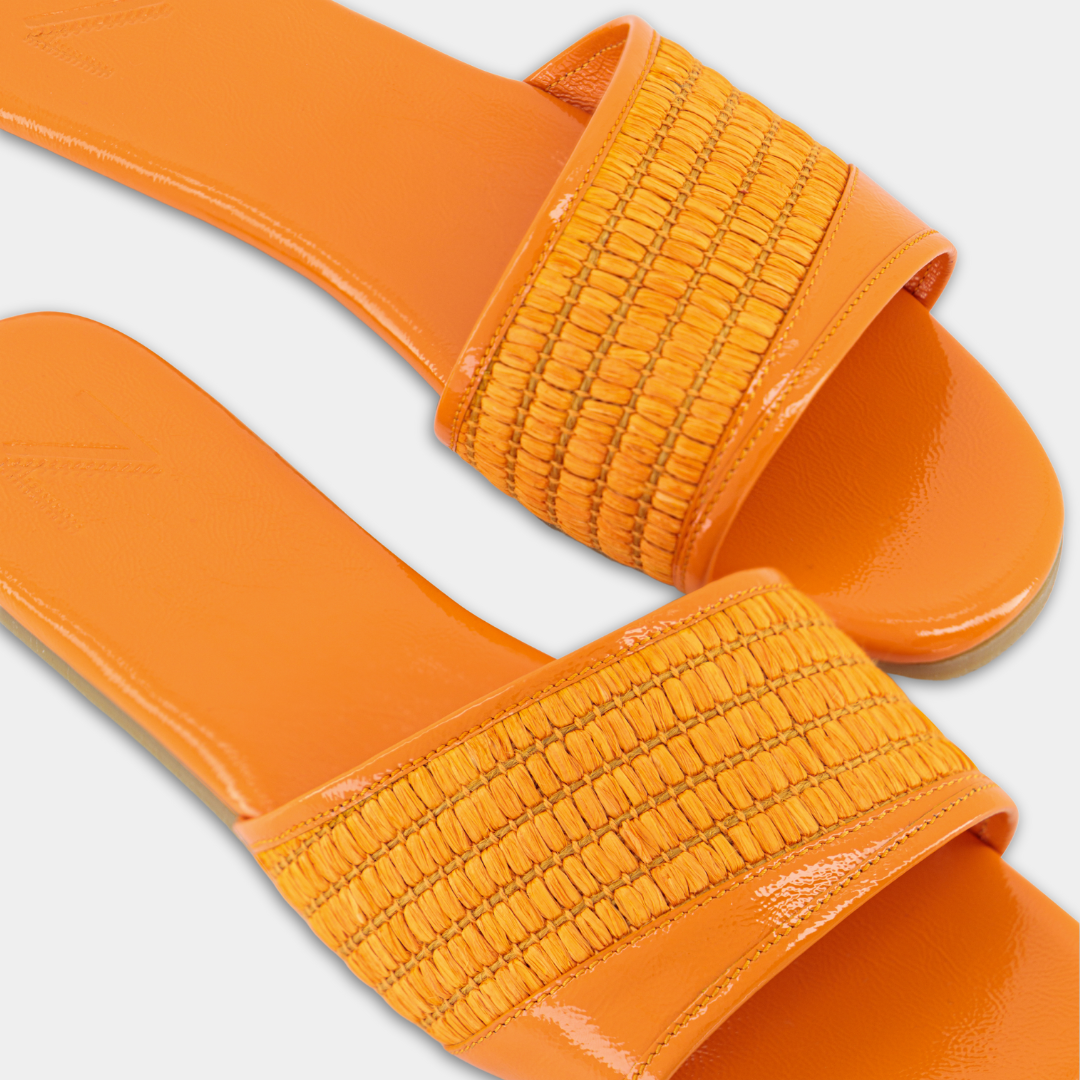 Beach Slippers Tangerine