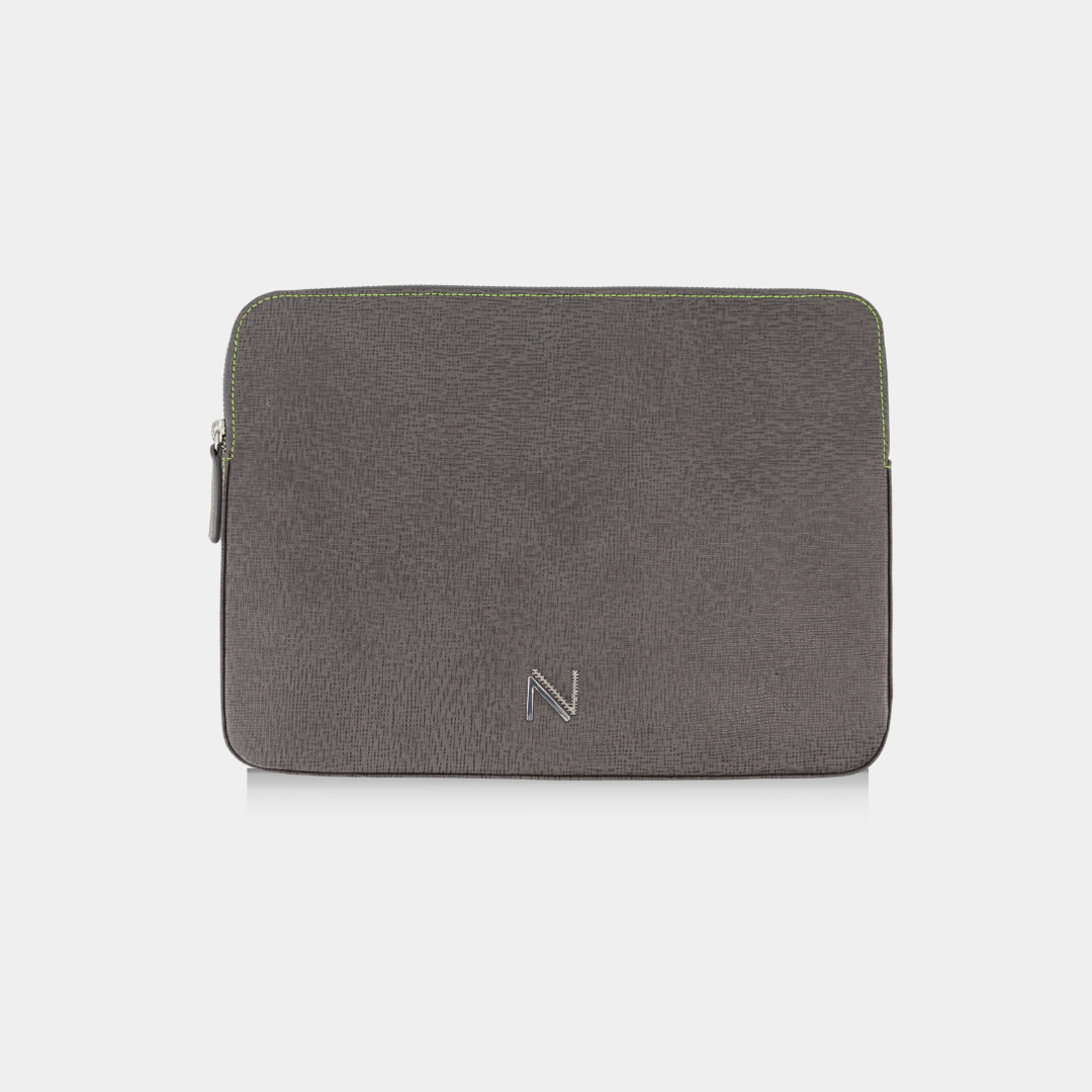 Back to Basics The NEMARI Laptop Case in Storm