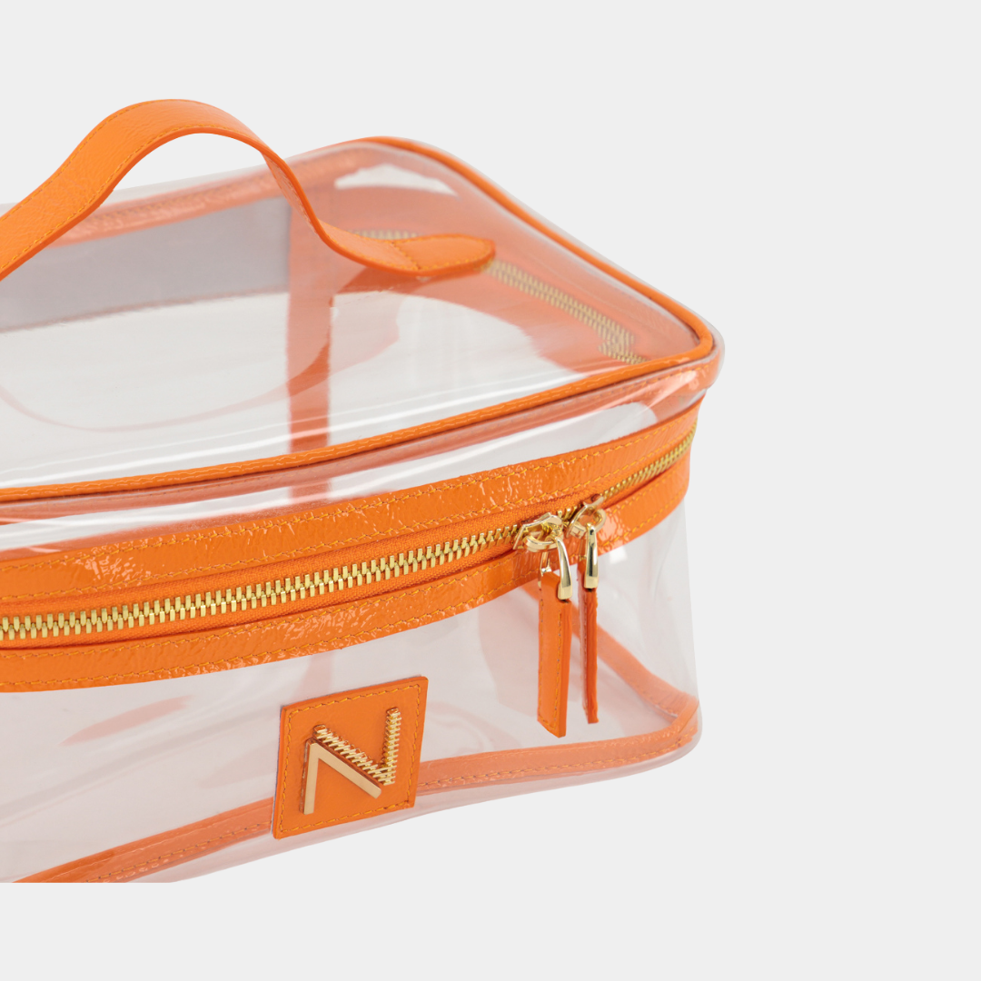 منظم شفاف - البرتقالي