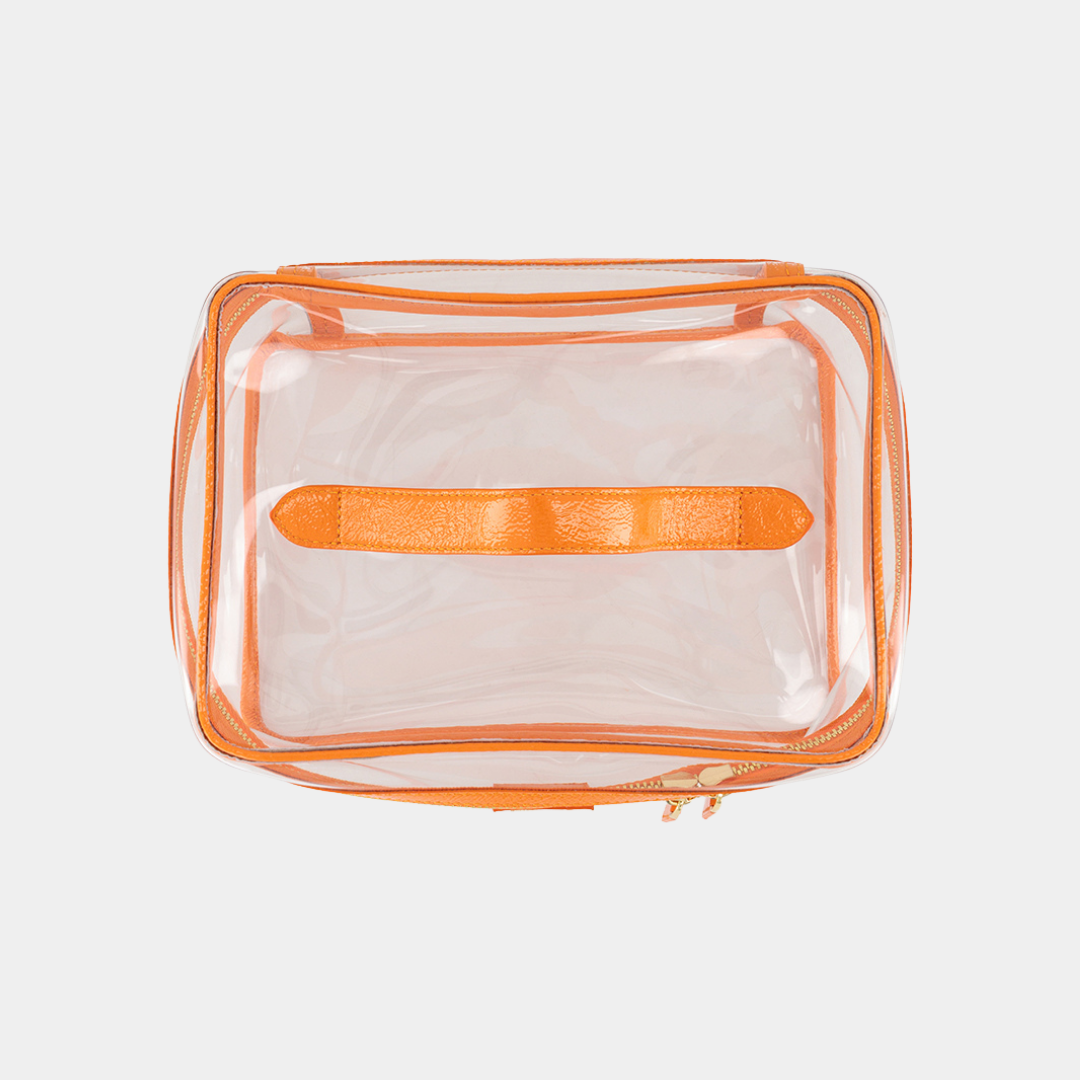 منظم شفاف - البرتقالي