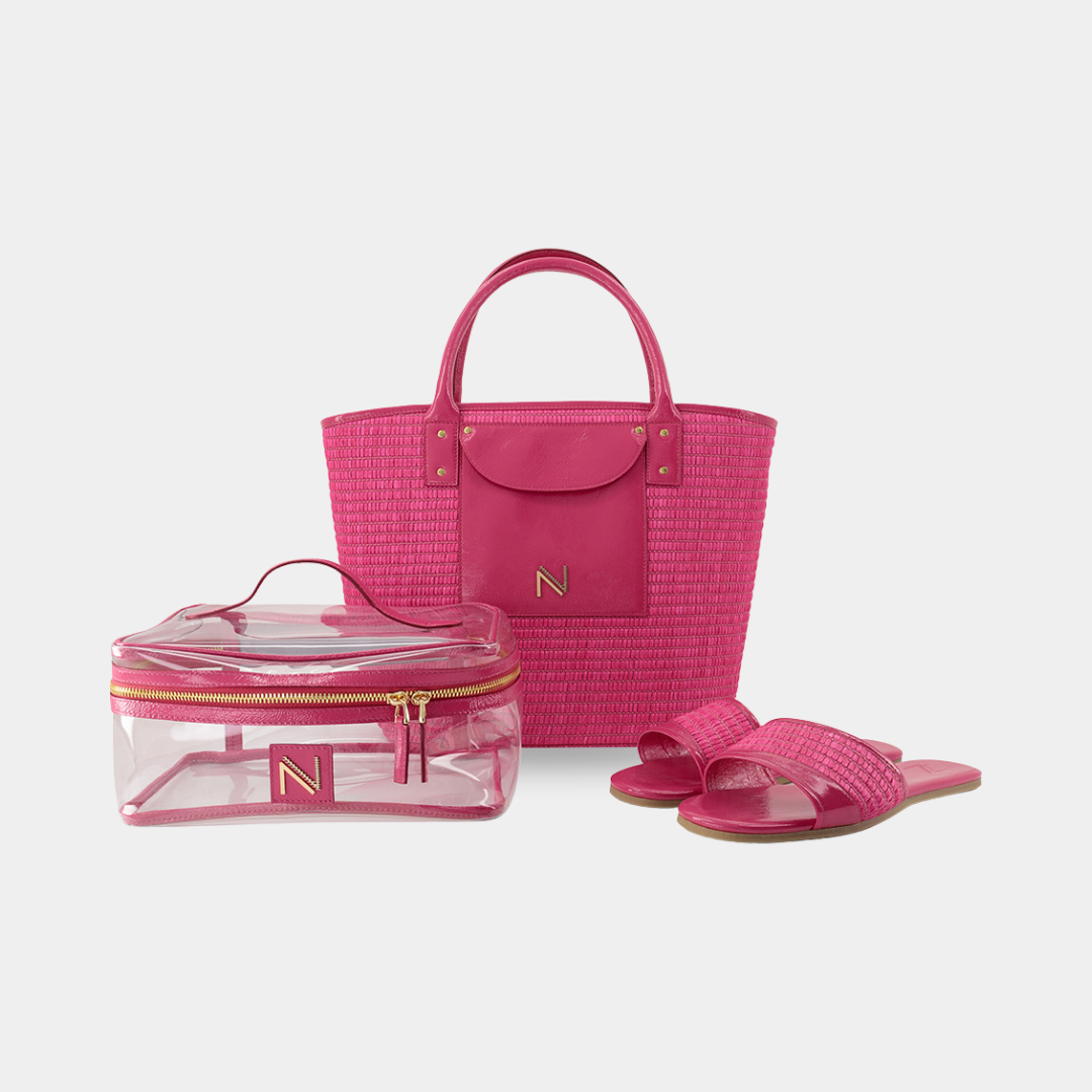 Beach Set Fuchsia