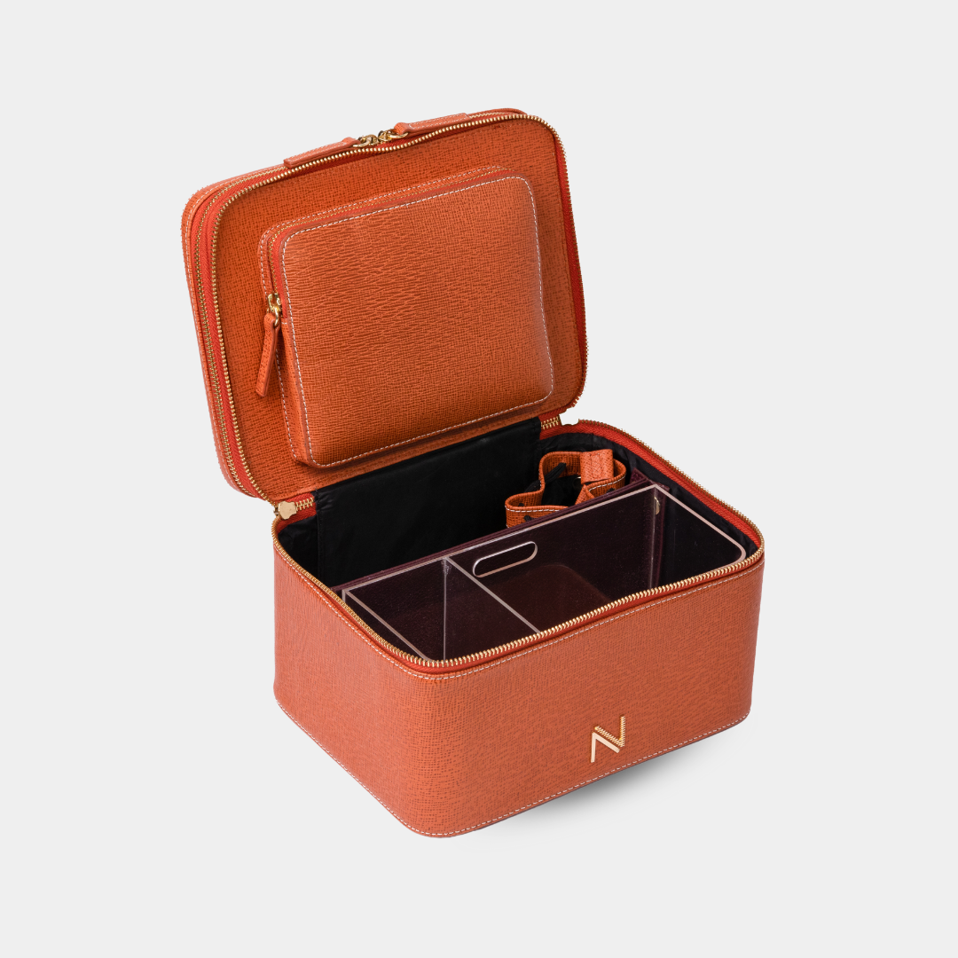 Vanity Case Burnt Orange