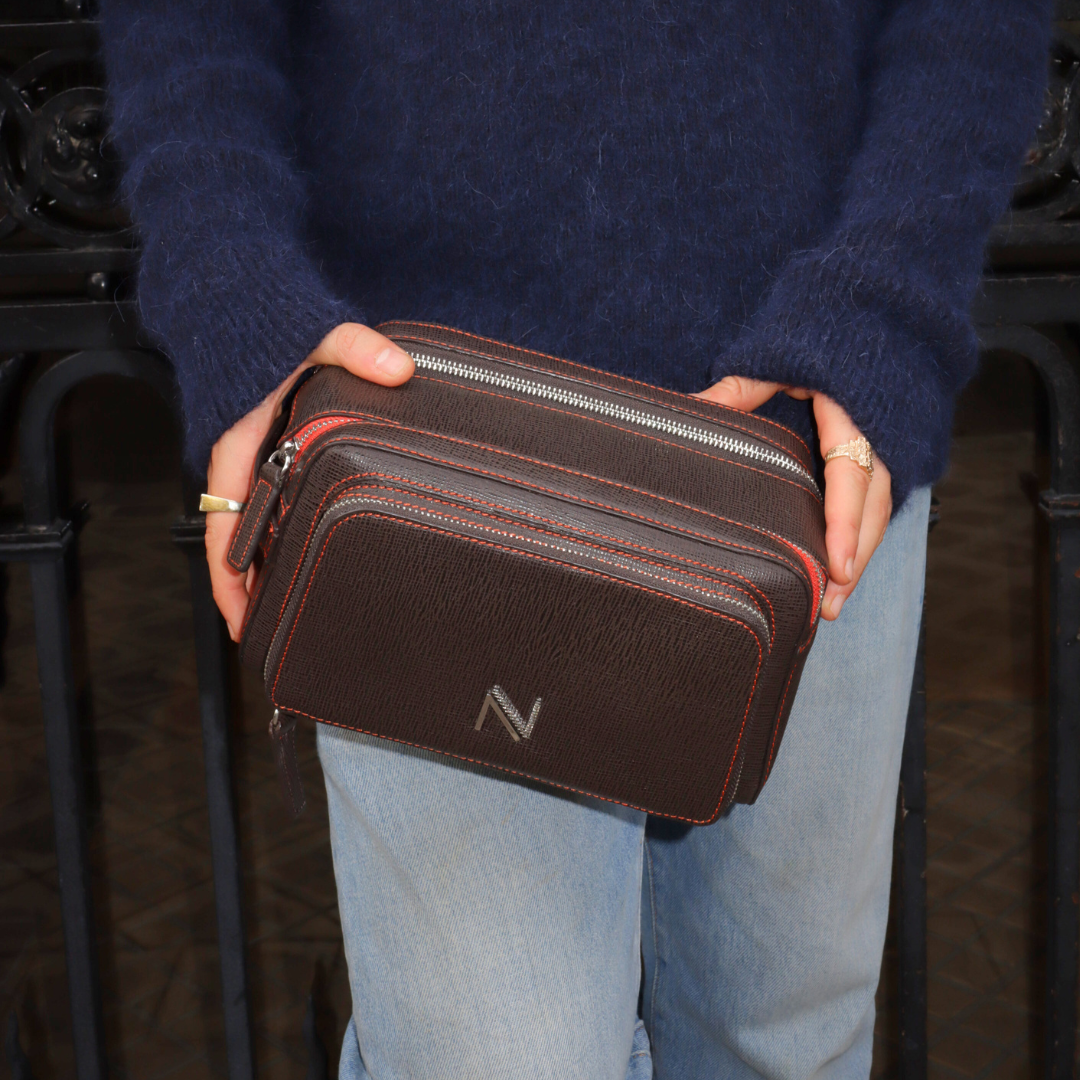 حقيبة مستحضرات العناية الشخصية - خشب