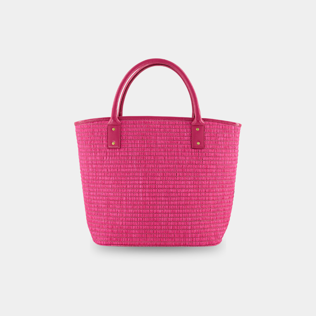 حقيبة شاطئ فوشيا