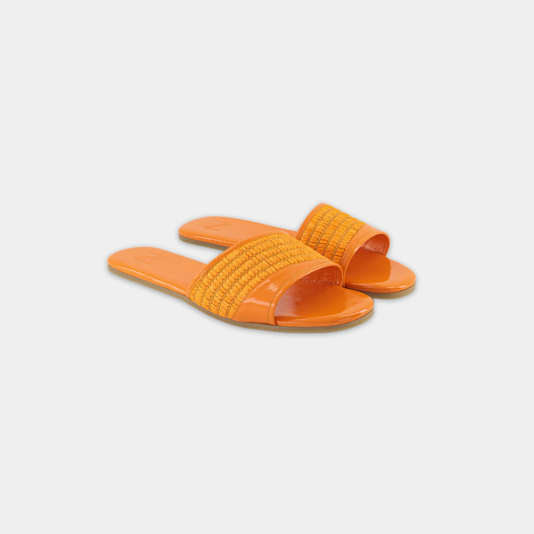 Beach Slippers Tangerine