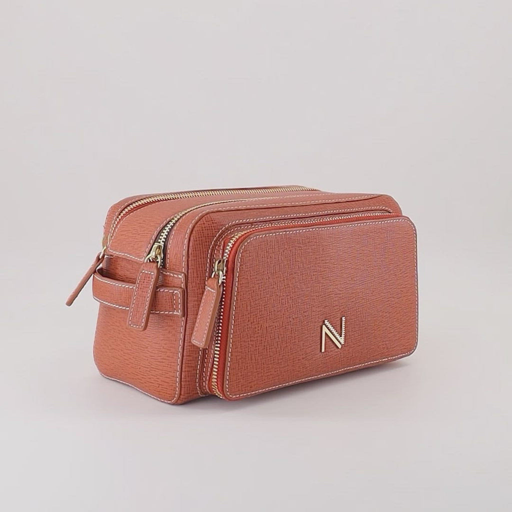 Washbag - Burnt Orange, NEMARI